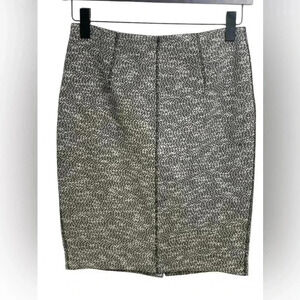 Ann Taylor Stretchy Pencil Skirt, Hidden Back Zipper, Wrinkle Free Fabric Size 6